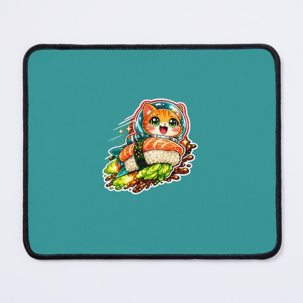 Item preview, Flying space sushi cat designed and sold by Avery Allok.