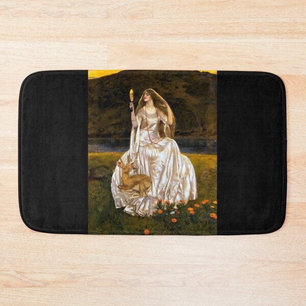 Artikelvorschau, Die Jungfrau vom See, genannt Nimue die Zauberin - Frank Cadogan Cowper entworfen und verkauft von forgottenbeauty.