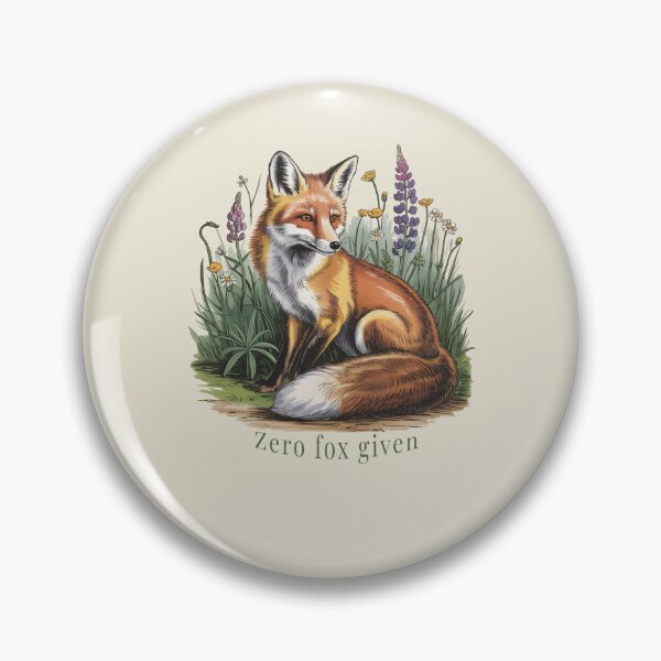 Item preview, Zero Fox Given Funny Vintage Fox Botanical Meadow Art designed and sold by AlexandraSand.