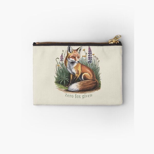 Item preview, Zero Fox Given Funny Vintage Fox Botanical Meadow Art designed and sold by AlexandraSand.