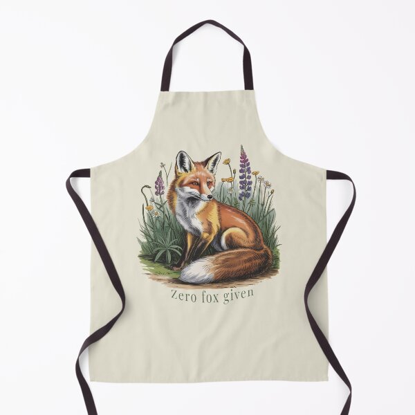 Item preview, Zero Fox Given Funny Vintage Fox Botanical Meadow Art designed and sold by AlexandraSand.