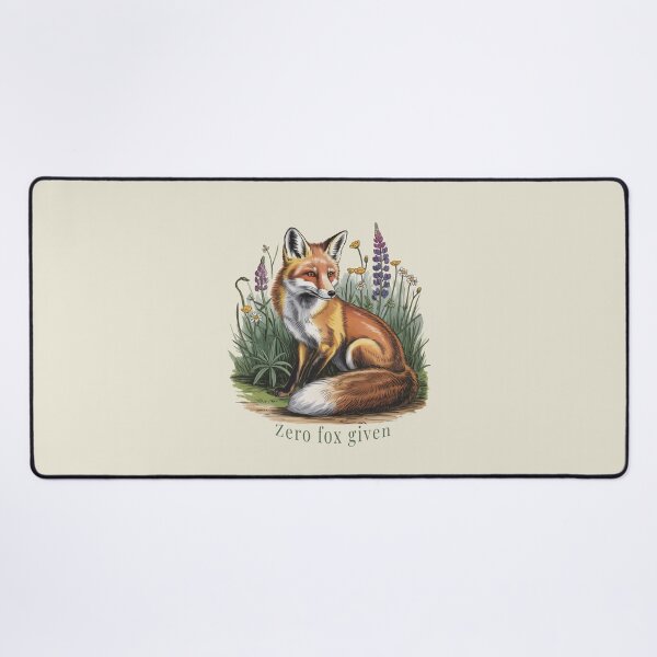 Item preview, Zero Fox Given Funny Vintage Fox Botanical Meadow Art designed and sold by AlexandraSand.