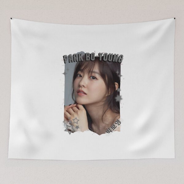 Item preview, Park Bo-young — 박보영 Korean Actress K-Drama Korea Entertainment Collage Digital Art Portrait designed and sold by AJUNICE STUDIO.