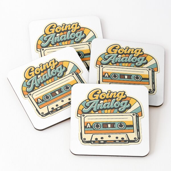 Item preview, Going Analog Retro Cassette Design designed and sold by EastEndTownie.