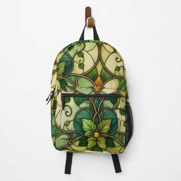 Item preview, Emerald Ivy Stained Glass Pattern designed and sold by Dresut.