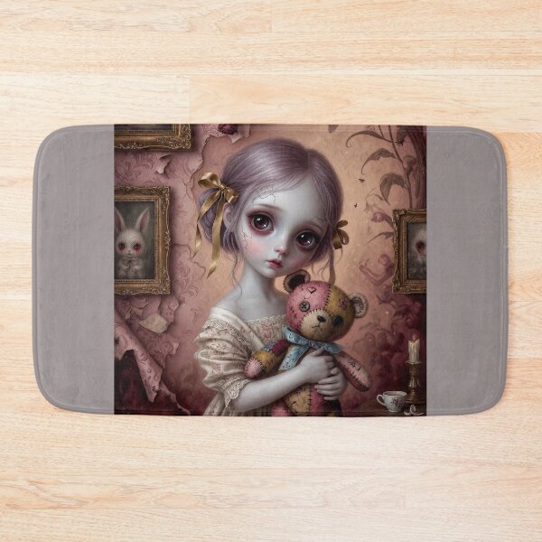 Item preview, Where She Feels Safe| Vintage Soft Surrealism, Lowbrow Art, Pale Pink Aesthetic designed and sold by Piagor.