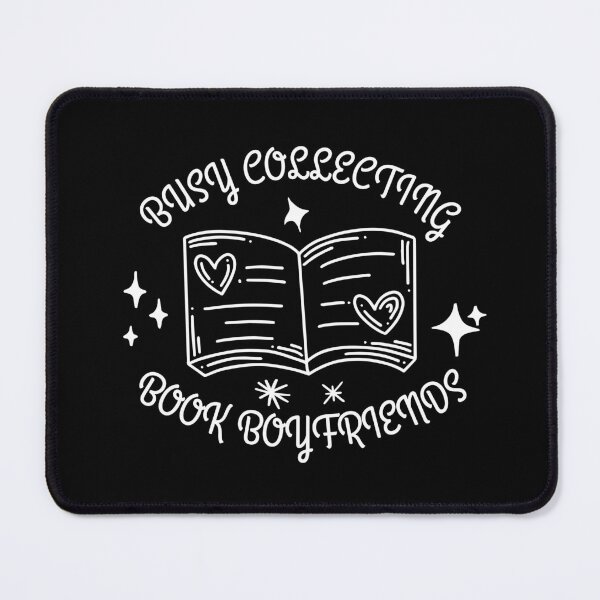 Item preview, Busy Collecting Book Boyfriends Bookish Reading Spicy Bookworm designed and sold by Dondonmart.