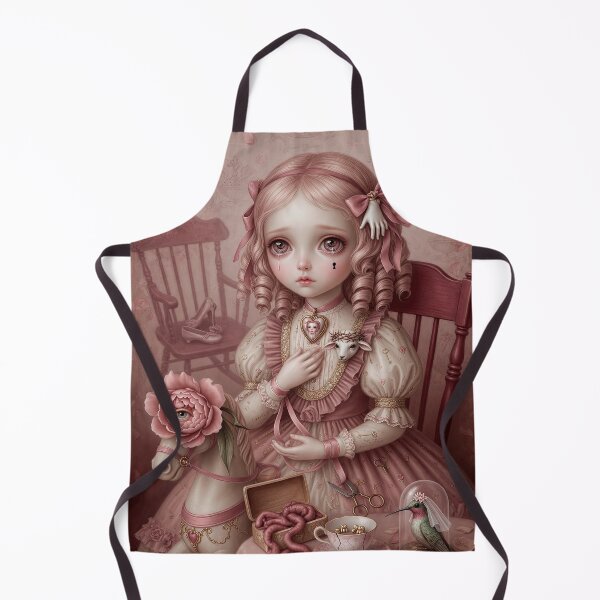 Item preview, The Ritual of Small Things| Vintage Soft Surrealism, Lowbrow Art, Pale Pink Aesthetic designed and sold by Piagor.