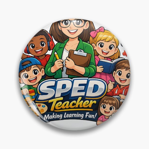 Item preview, SPED Teacher – Making Learning Fun!”   designed and sold by Petringo.