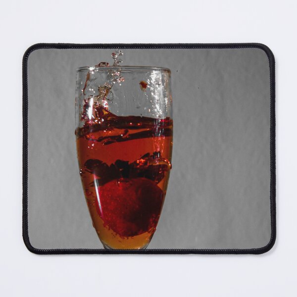 Item preview, Red Beverage Splash in Wine Glass Frozen Motion Dramatic Drink Pour High-Speed Photography designed and sold by Nmallia.