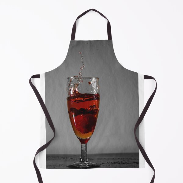 Item preview, Red Beverage Splash in Wine Glass Frozen Motion Dramatic Drink Pour High-Speed Photography designed and sold by Nmallia.