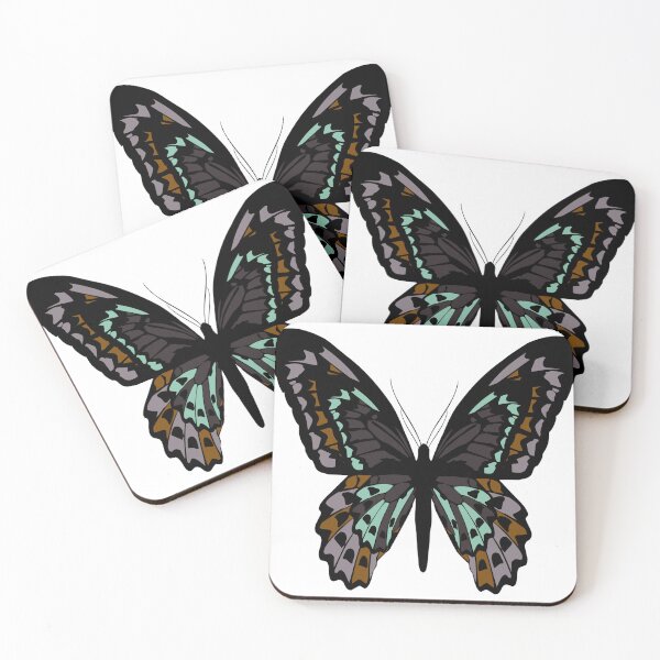 Item preview, butterfly with dark colors designed and sold by geekmania48.
