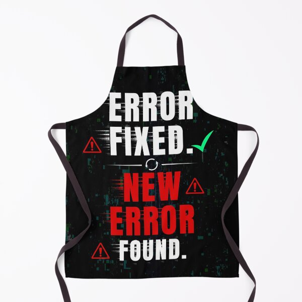 Item preview, Error Fixed New Error Found Funny Audit Accounting Humor designed and sold by FCA SIR MERCH .