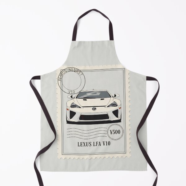 Item preview, Lexus LFA V10 Japanese Supercar Vintage Postage Stamp Art designed and sold by Motorline44.