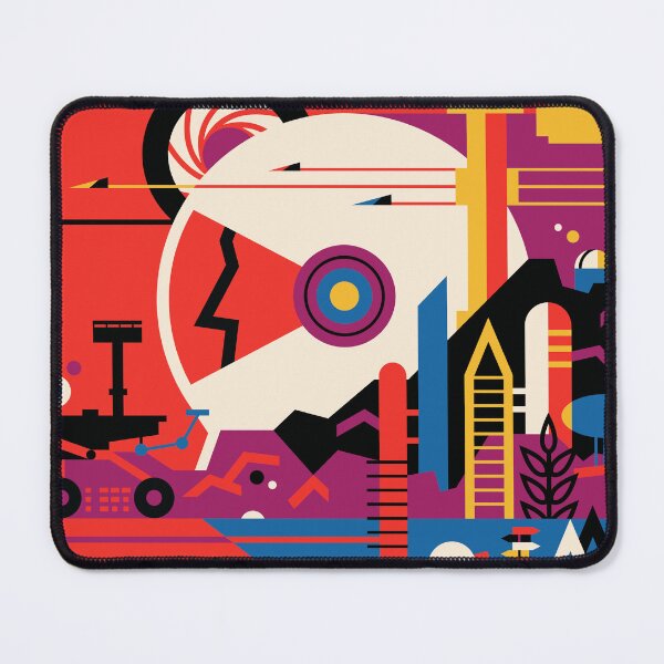 Item preview, JPL Visions of the Future, Mars (2018) illustrated by Jet Propulsion Laboratory (JPL)  NASA designed and sold by Revulet.