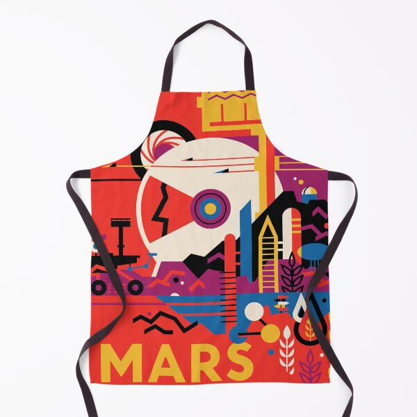 Item preview, JPL Visions of the Future, Mars (2018) illustrated by Jet Propulsion Laboratory (JPL)  NASA designed and sold by Revulet.