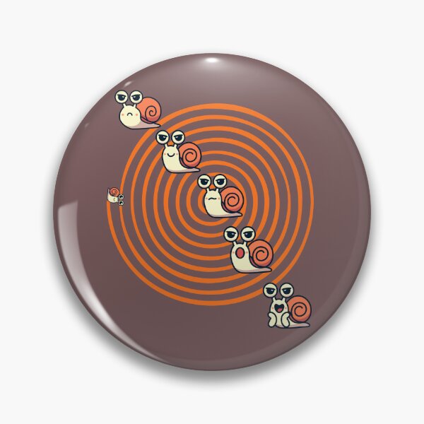 Item preview, Cute Snail Squad: Funny kawaii snails on the snail ring. designed and sold by LunaPrintCo.