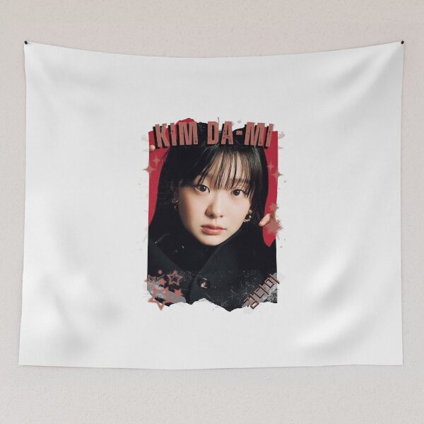Item preview, Kim Da-mi — 김다미 Korean Actress K-Drama Korea Entertainment Collage Digital Art Portrait designed and sold by AJUNICE STUDIO.