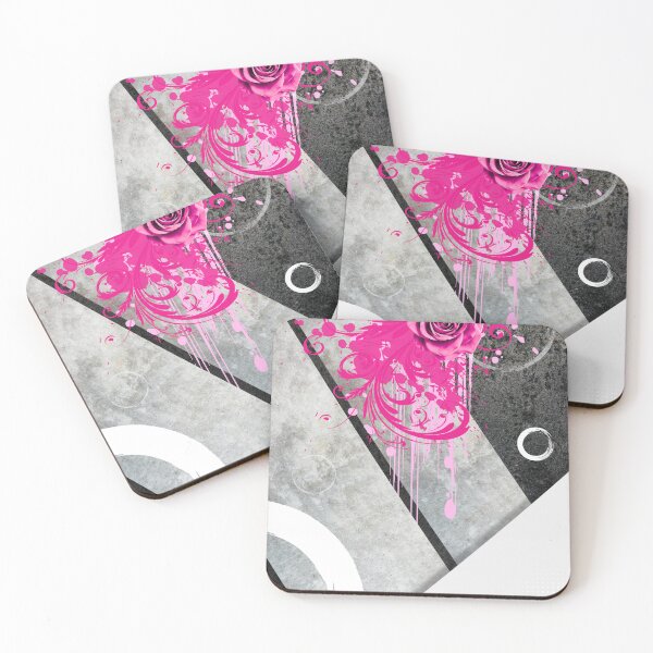 Item preview, Girly pink fusion: grunge graffiti emo pop FREESTYLE Vector grunge with pink roses designed and sold by Pics'Elle Creations.