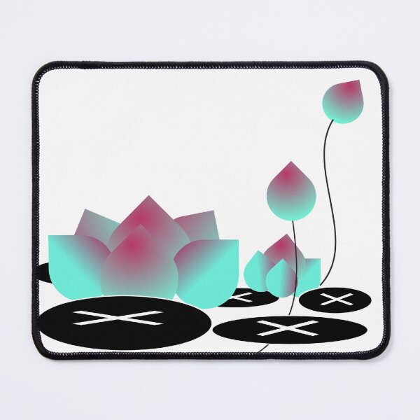 Item preview, Dream Lotus Neon Sticker designed and sold by Moodoncraft-.