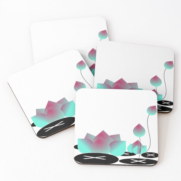 Item preview, Dream Lotus Neon Sticker designed and sold by Moodoncraft-.