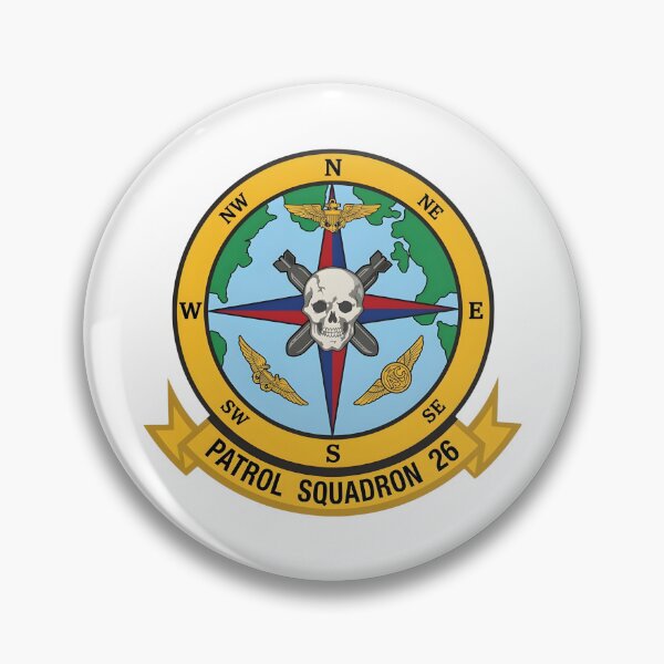 Item preview, Official Insignia of U.S. Navy Patrol Squadron 26 (VP-26) "Tridents" designed and sold by CharlieDesings.