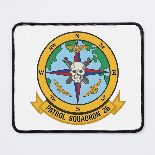 Item preview, Official Insignia of U.S. Navy Patrol Squadron 26 (VP-26) "Tridents" designed and sold by CharlieDesings.