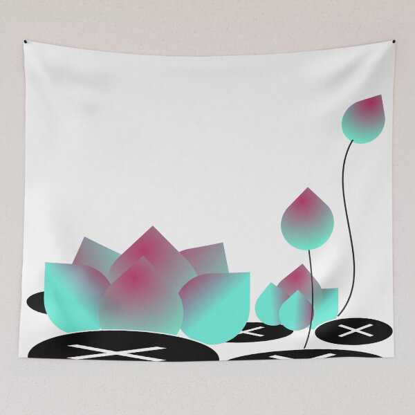 Item preview, Dream Lotus Neon Sticker designed and sold by Moodoncraft-.
