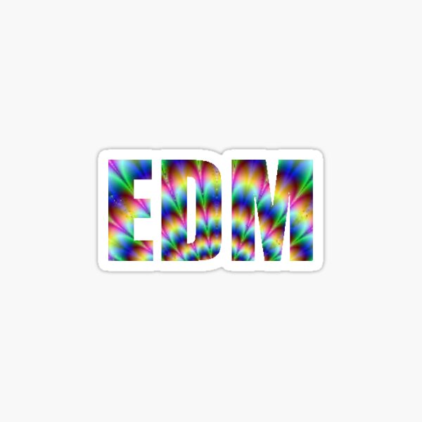 Artikel-Vorschau von EDM Aufkleber, designt und verkauft von abby1025.