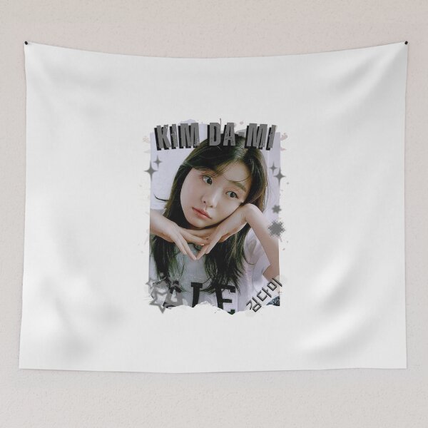 Item preview, Kim Da-mi — 김다미 Korean Actress K-Drama Korea Entertainment Collage Digital Art Portrait designed and sold by AJUNICE STUDIO.