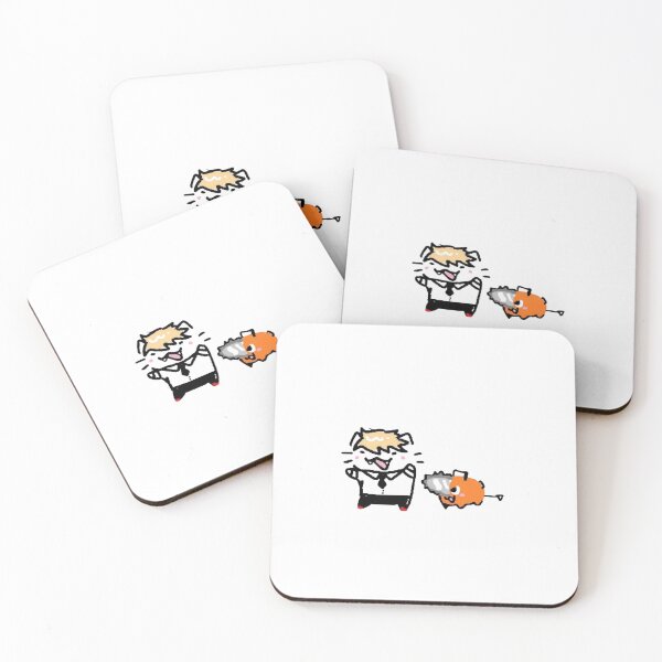 Item preview, Tiny Denji and Pochita Sketch designed and sold by LesageSecond.