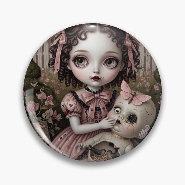 Item preview, Welcome Little Darlings | Vintage Soft Surrealism, Lowbrow Art, Pale Pink Aesthetic designed and sold by Piagor.