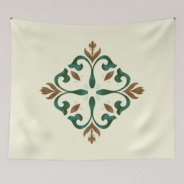 Item preview, Ornamental Harmony in Eart Tones designed and sold by silviaxe.