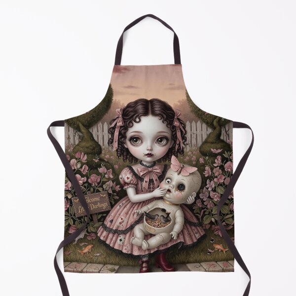 Item preview, Welcome Little Darlings | Vintage Soft Surrealism, Lowbrow Art, Pale Pink Aesthetic designed and sold by Piagor.