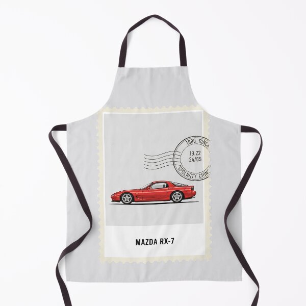 Item preview, Mazda RX-7 FD JDM Rotary Legend Vintage Postage Stamp Art designed and sold by Motorline44.