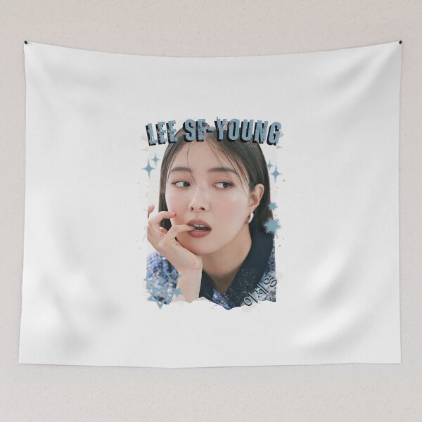 Item preview, Lee Se-young — 이세영 Korean Actress K-Drama Korea Entertainment Collage Digital Art Portrait designed and sold by AJUNICE STUDIO.
