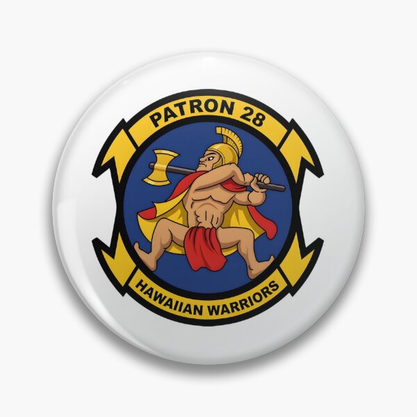 Item preview, Official Insignia of U.S. Navy Patrol Squadron 28 (VP-28) "Hawaiian Warriors" designed and sold by CharlieDesings.