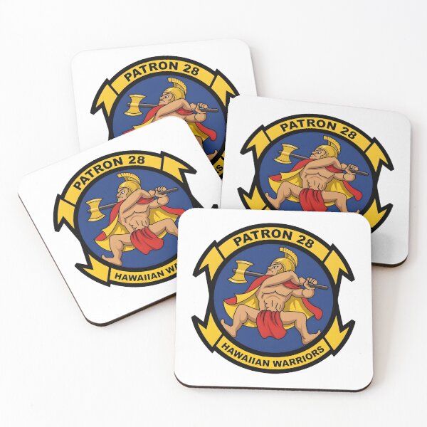 Item preview, Official Insignia of U.S. Navy Patrol Squadron 28 (VP-28) "Hawaiian Warriors" designed and sold by CharlieDesings.