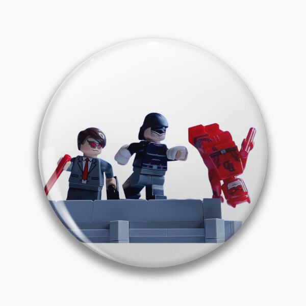 Item preview, Daredevil Matt Murdock Three Suits Brick Art Hells Kitchen designed and sold by NDrake31.