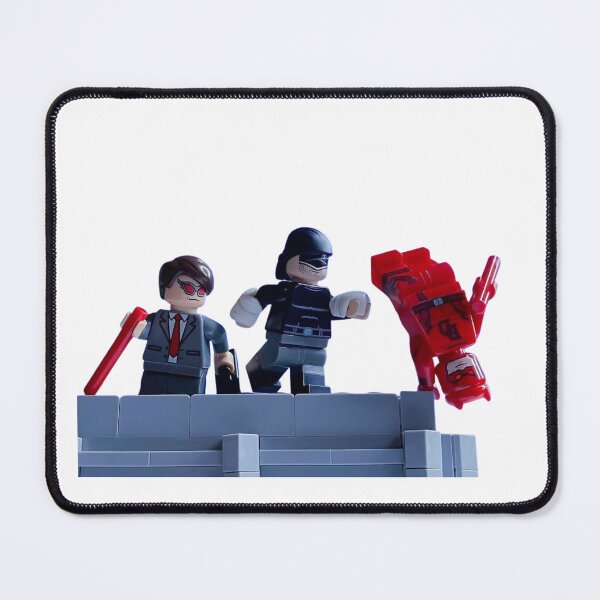 Item preview, Daredevil Matt Murdock Three Suits Brick Art Hells Kitchen designed and sold by NDrake31.