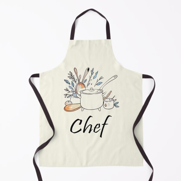 Item preview, Rustic Kitchen Chef Illustration designed and sold by MoxisWatercolor.
