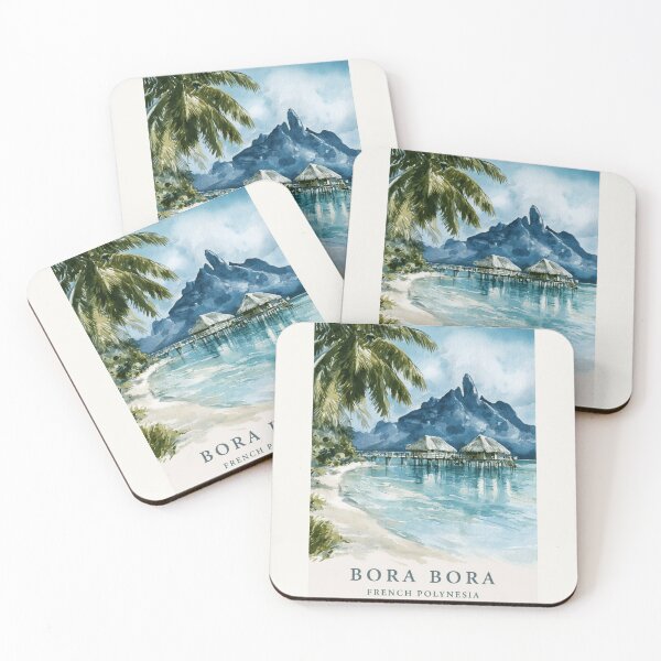 Item preview, Bora Bora - French Polynesia designed and sold by StudioRedKoala.