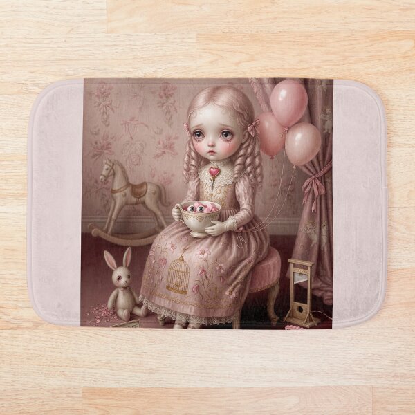 Item preview, Sweet Melancholy | Vintage Soft Surrealism, Lowbrow Art, Pale Pink Aesthetic designed and sold by Piagor.
