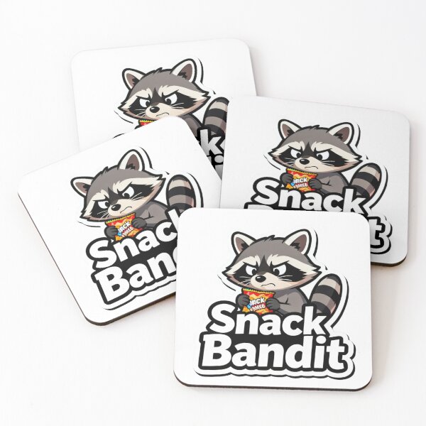 Item preview, Snack Bandit Sticker designed and sold by VibrantArtful7.