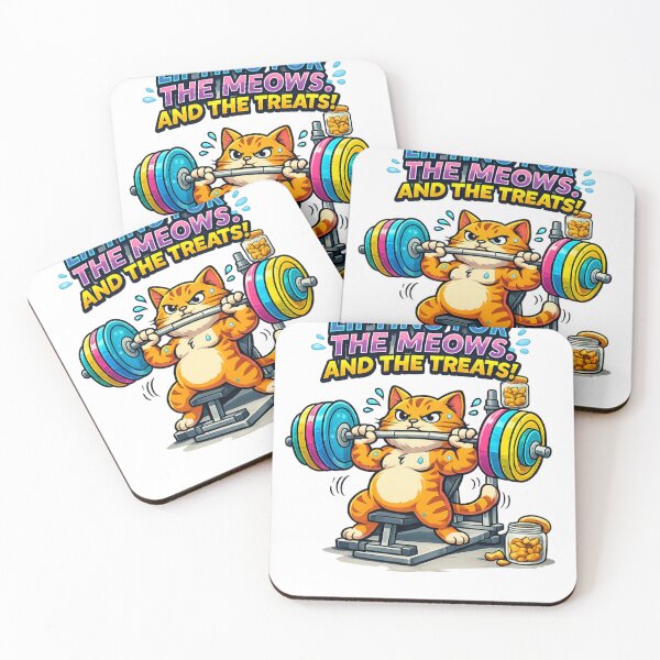 Item preview, Funny Gym Cat Shirt – Lifting For The Meows And The Treats Cute Workout Cat Design designed and sold by AMIR PRO .