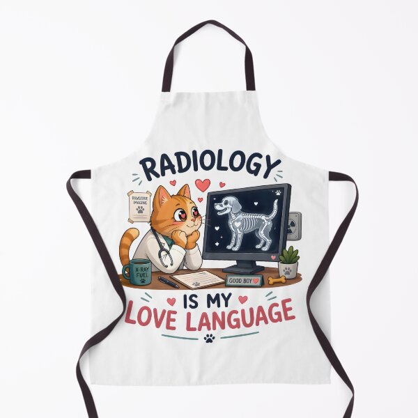 Item preview, Radiology Is My Love Language Cat Design | Funny Veterinary Radiology Humor designed and sold by Bettybee00.