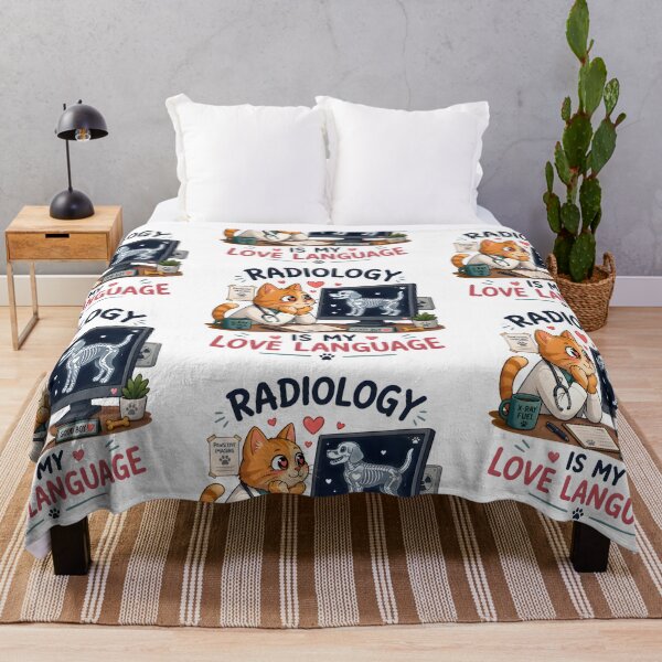 Item preview, Radiology Is My Love Language Cat Design | Funny Veterinary Radiology Humor designed and sold by Bettybee00.