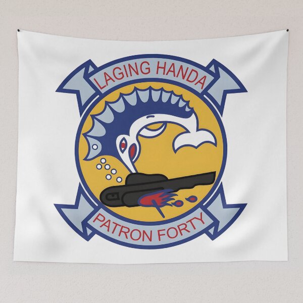 Item preview, Official Insignia of U.S. Navy Patrol Squadron 40 (VP-40) "Fighting Marlins" designed and sold by CharlieDesings.