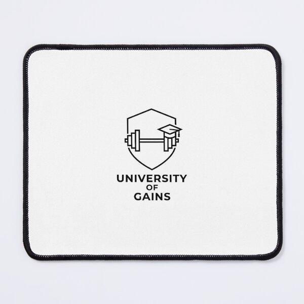 Item preview, Bro-fessor Gym, University of Gains - Motivation Shirt Design designed and sold by Mouad-Doadi.