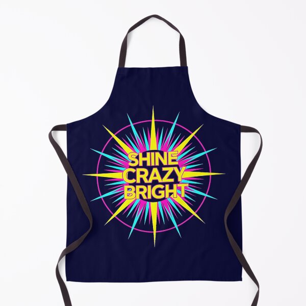 Item preview, Shine Crazy Bright Neon Starburst Spiritual Design designed and sold by PixelQ.